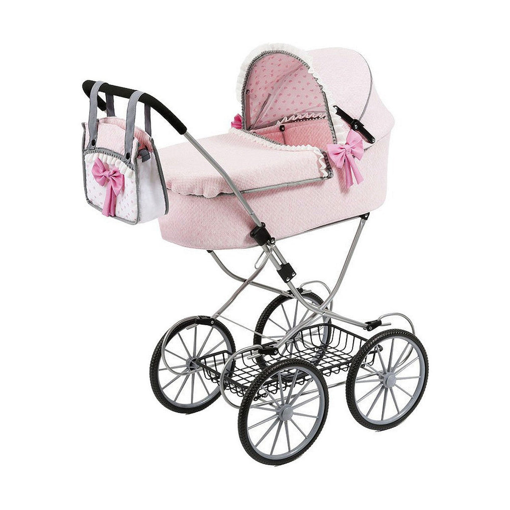 Puppenwägelchen Reig Dolls Pram Rosa 64 cm