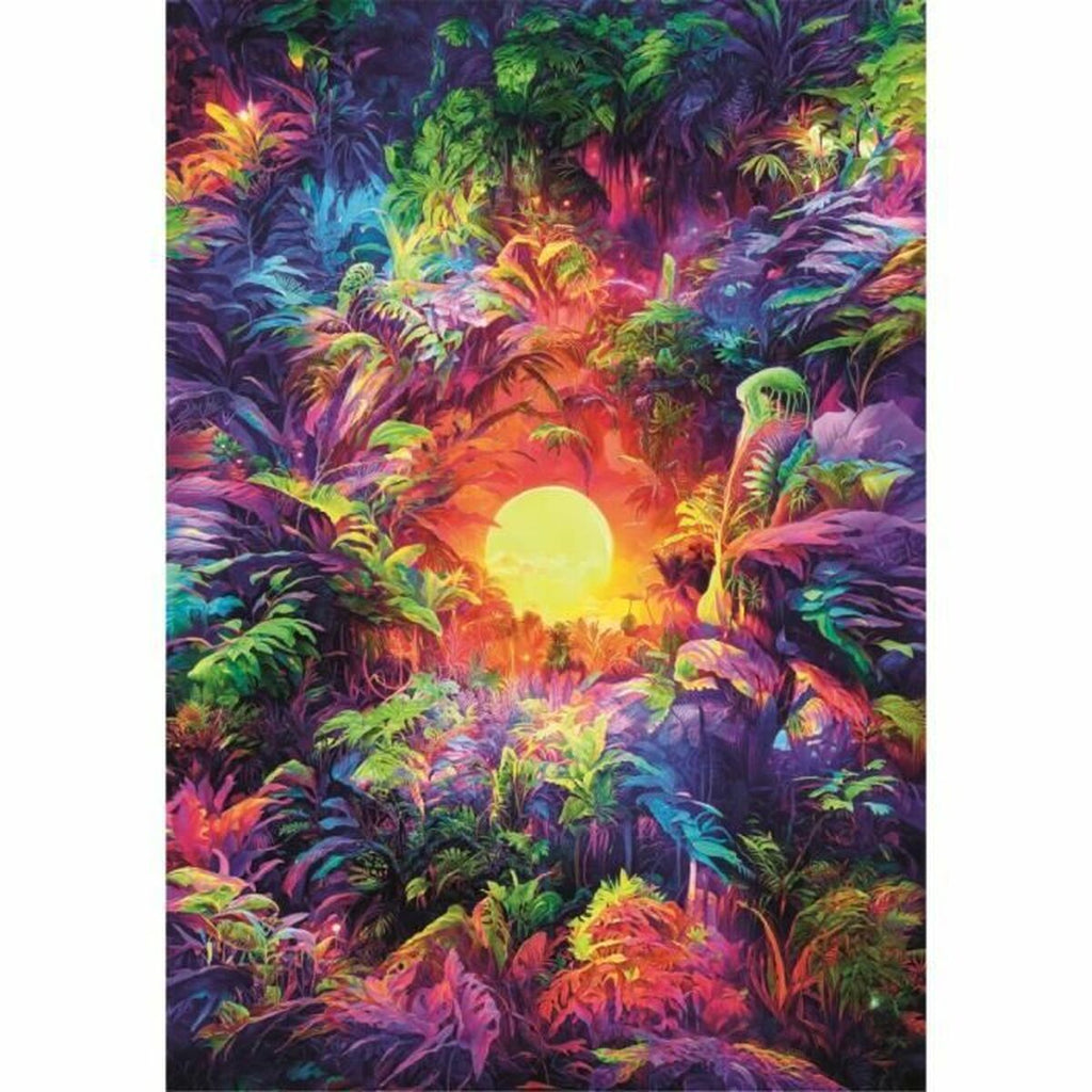 Puzzle Clementoni Colorboom Psychedelic Jungle 500 Stücke