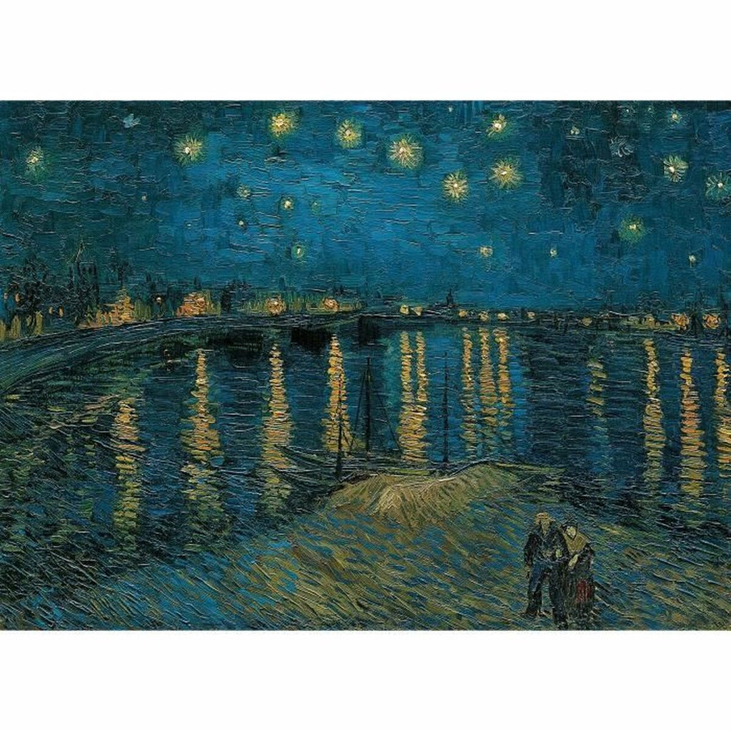 Puzzle Clementoni Museum Collection - Van Gogh Starry night on the Rhone 393442 69 x 50 cm 1000 Stücke