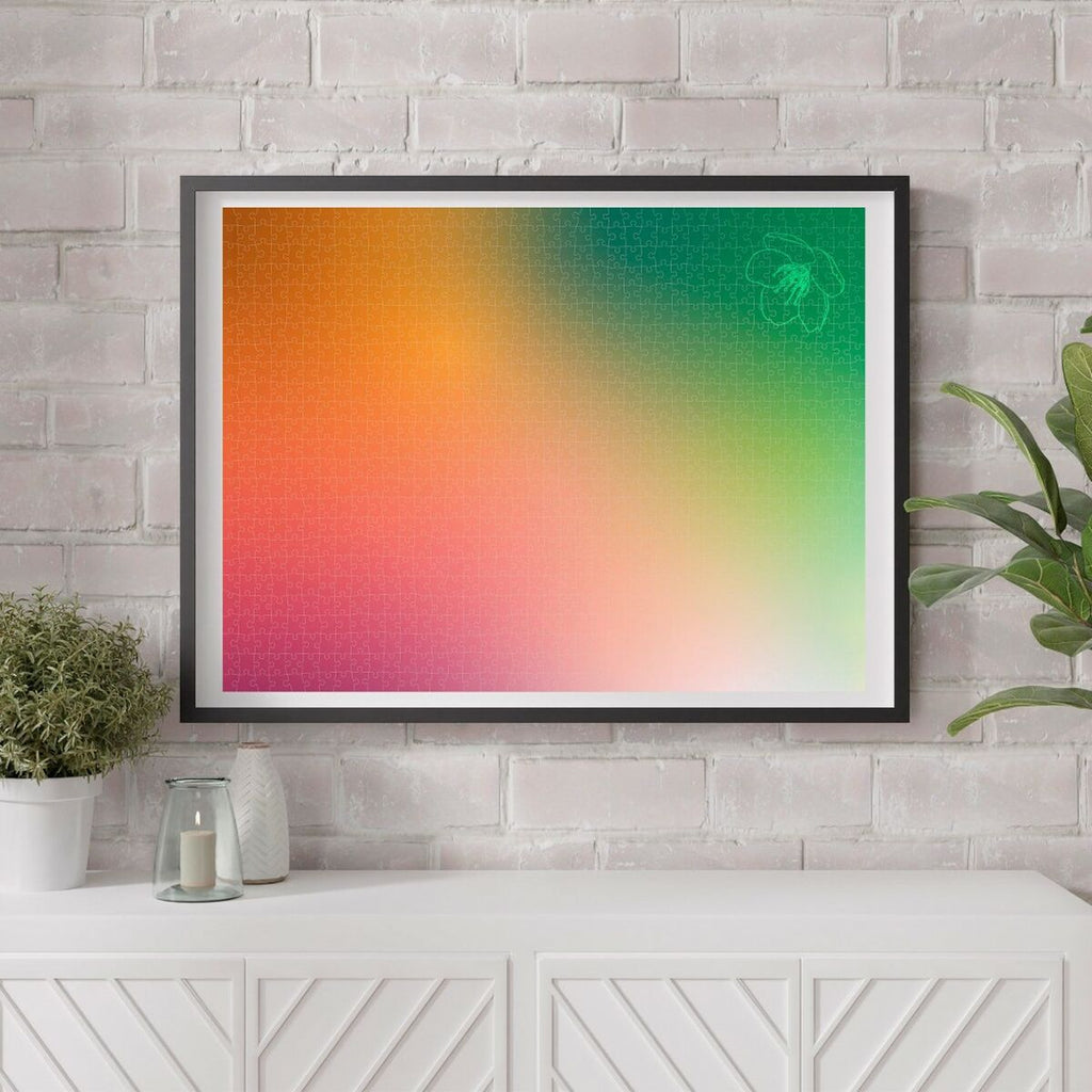 Puzzle Colorbaby Season's Gradients Spring 68 x 50 cm (6 Stück)