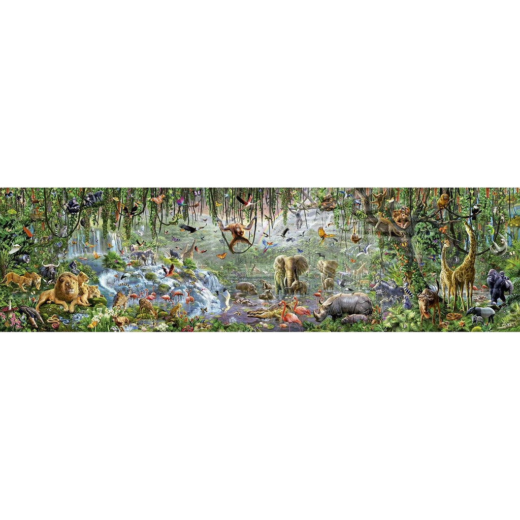 Puzzle Educa 16066.0 The Wild Life 33600 Stücke 570 x 157 cm