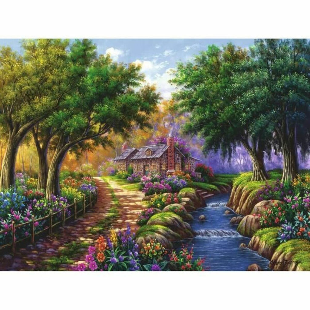 Puzzle Ravensburger 17109 Cottage By The River 1500 Stücke