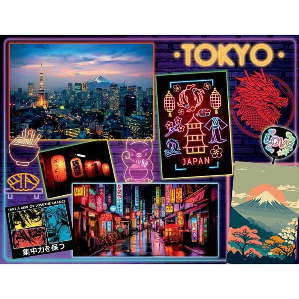 Puzzle Ravensburger Découverte de Tokyo 2000 Stücke