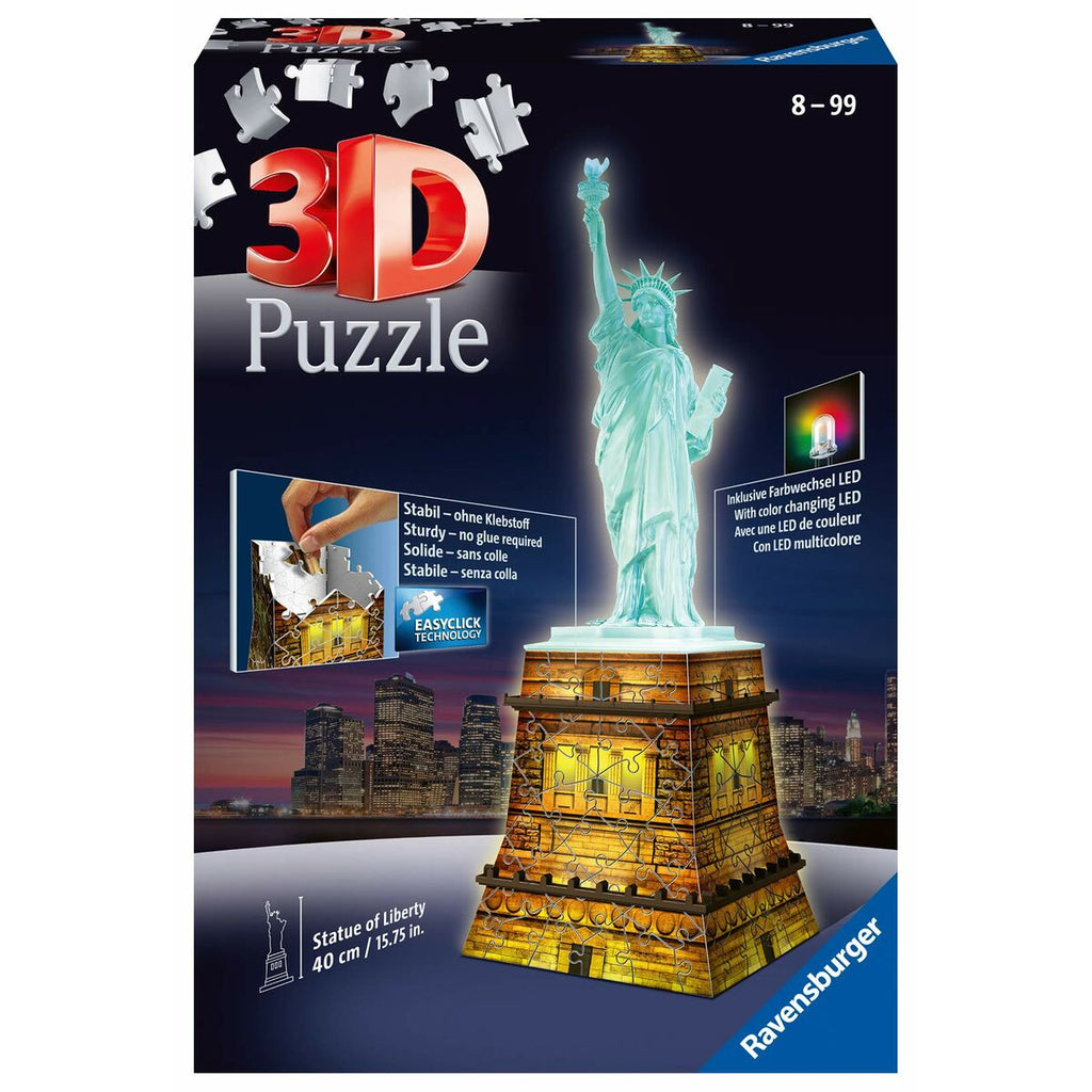 Puzzle Ravensburger Iceland: Kirkjuffellsfoss 3D