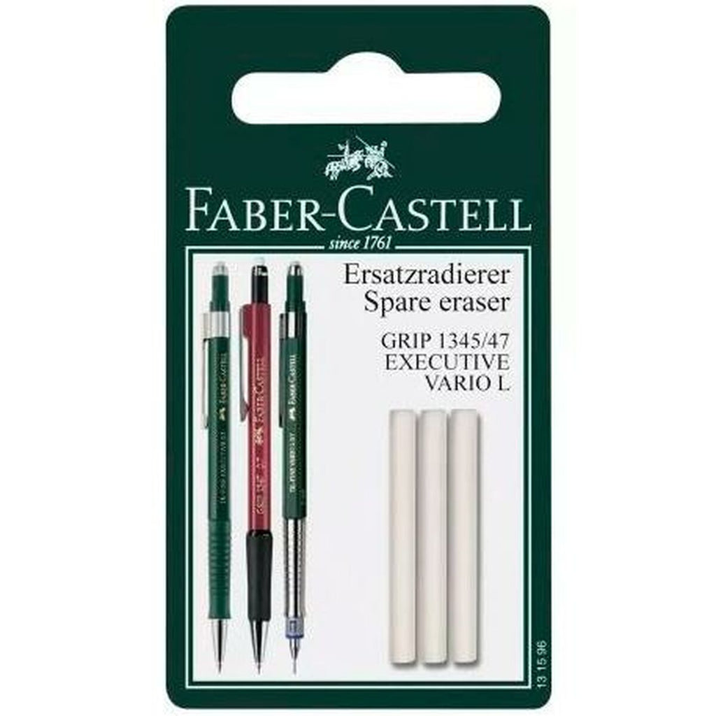 Radiergummi Faber-Castell Ersatzteil Weiß (5 Stück)