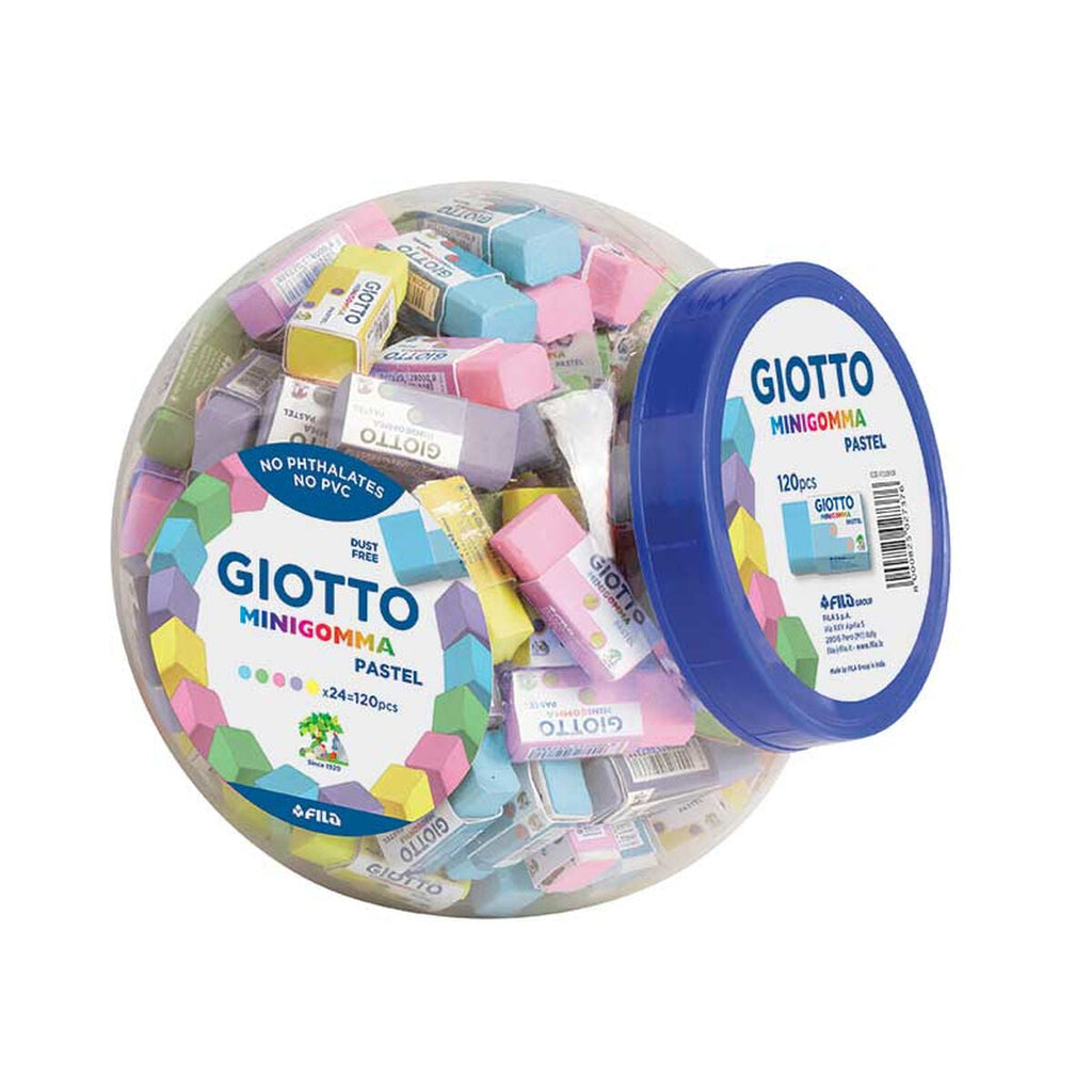 Radiergummi Giotto Gomma Fluor Flexibel 120 Stücke