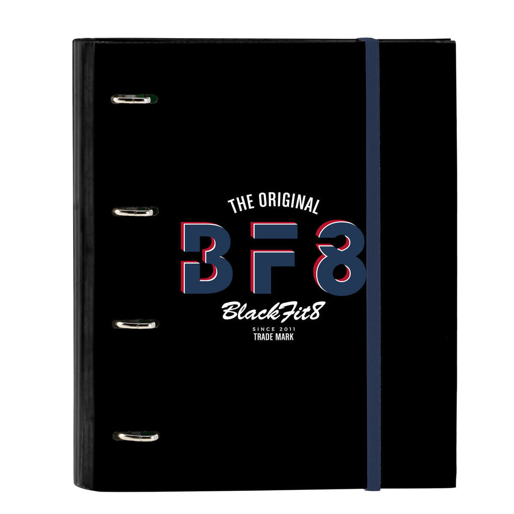 Ringbuch BlackFit8 Urban A4 Schwarz Marineblau (27 x 32 x 3.5 cm)