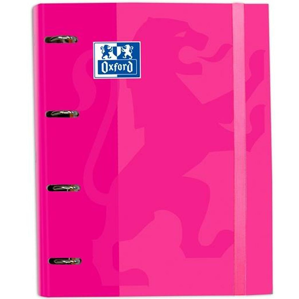 Ringbuch Oxford Classic Pink A4+ (4 Stück)