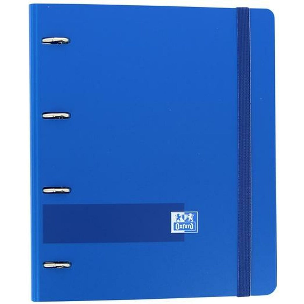 Ringbuch Oxford Europeanbinder Polyfoam Marineblau A4 A4+