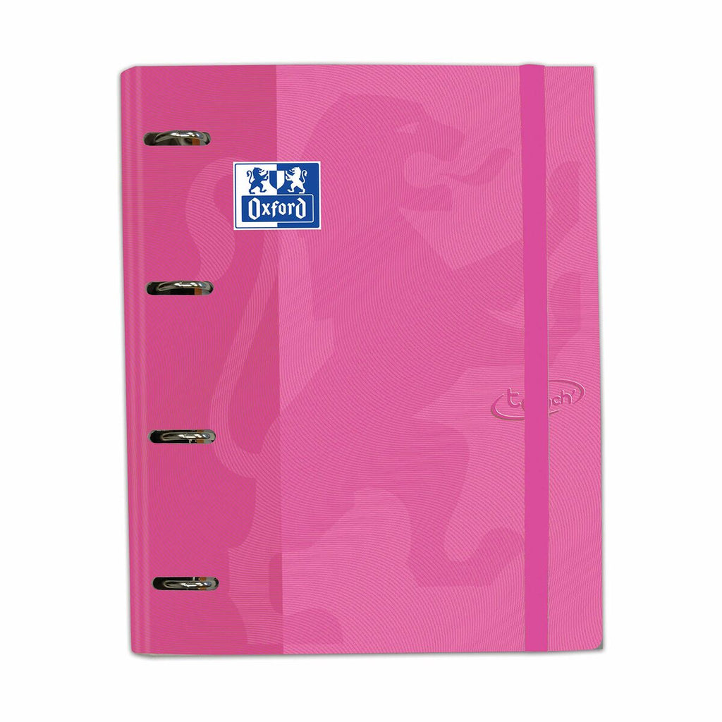 Ringbuch Oxford Touch Europeanbinder Rosa A4 A4+