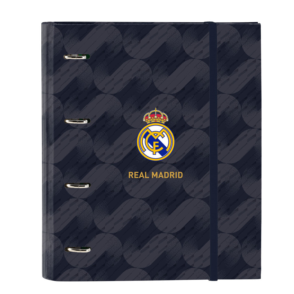 Ringbuch Real Madrid C.F. Marineblau 27 x 32 x 3.5 cm