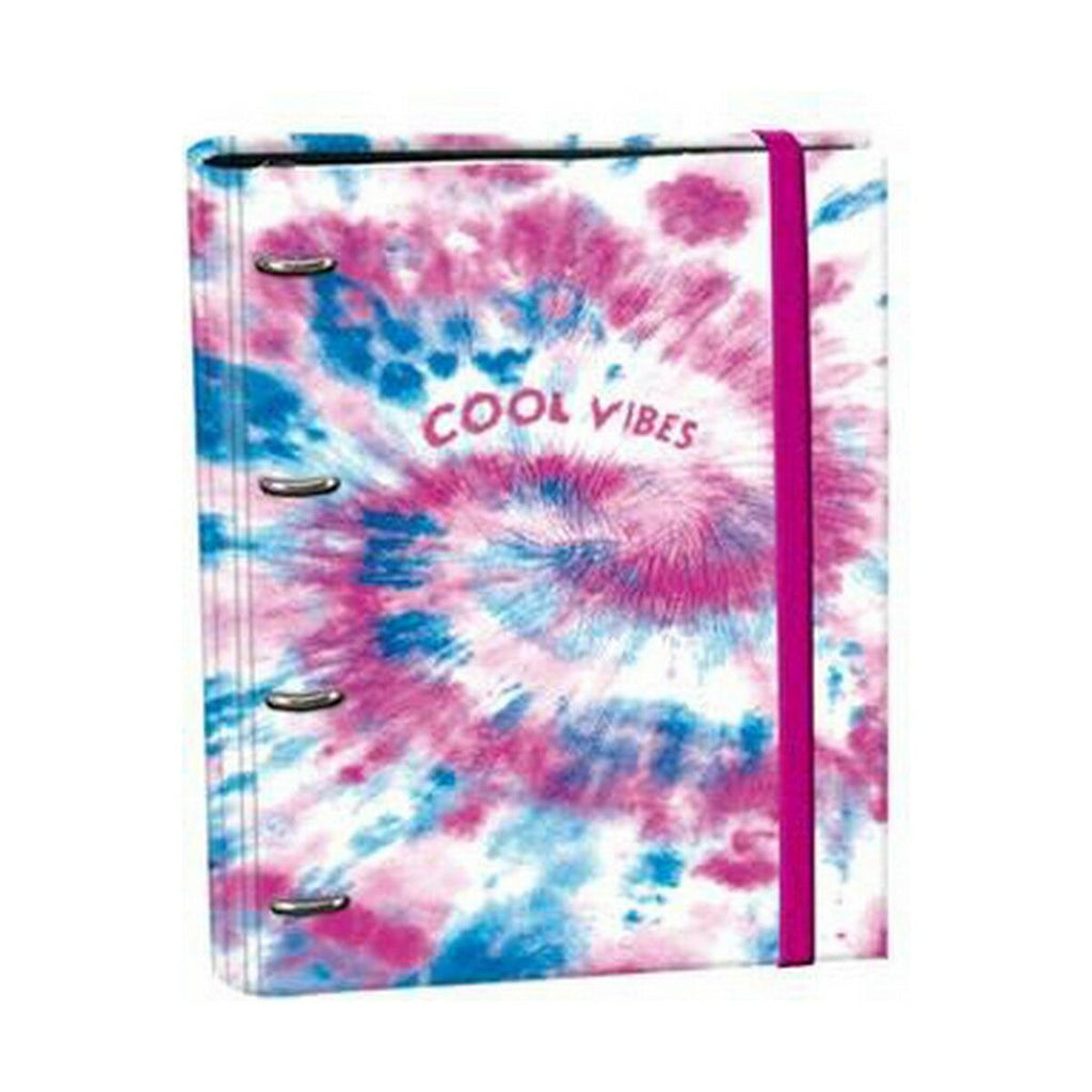 Ringbuch SENFORT Ringbook Tie Dye Bunt A4 1 Stück