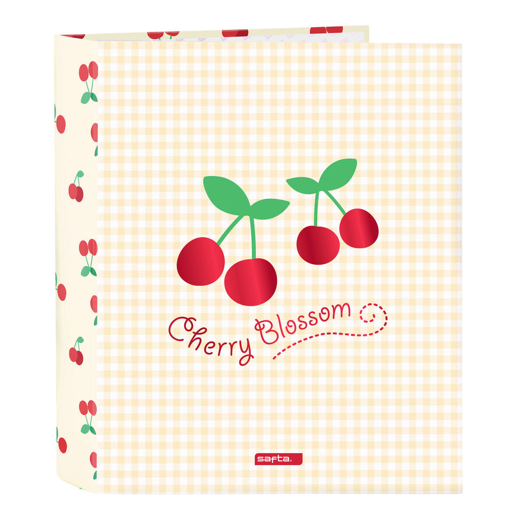 Ringbuch Safta Cherry Beige A4 (27 x 33 x 6 cm)