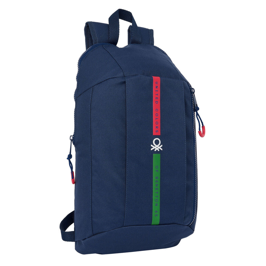 Rucksack Benetton Italy Mini Marineblau 22 x 39 x 10 cm