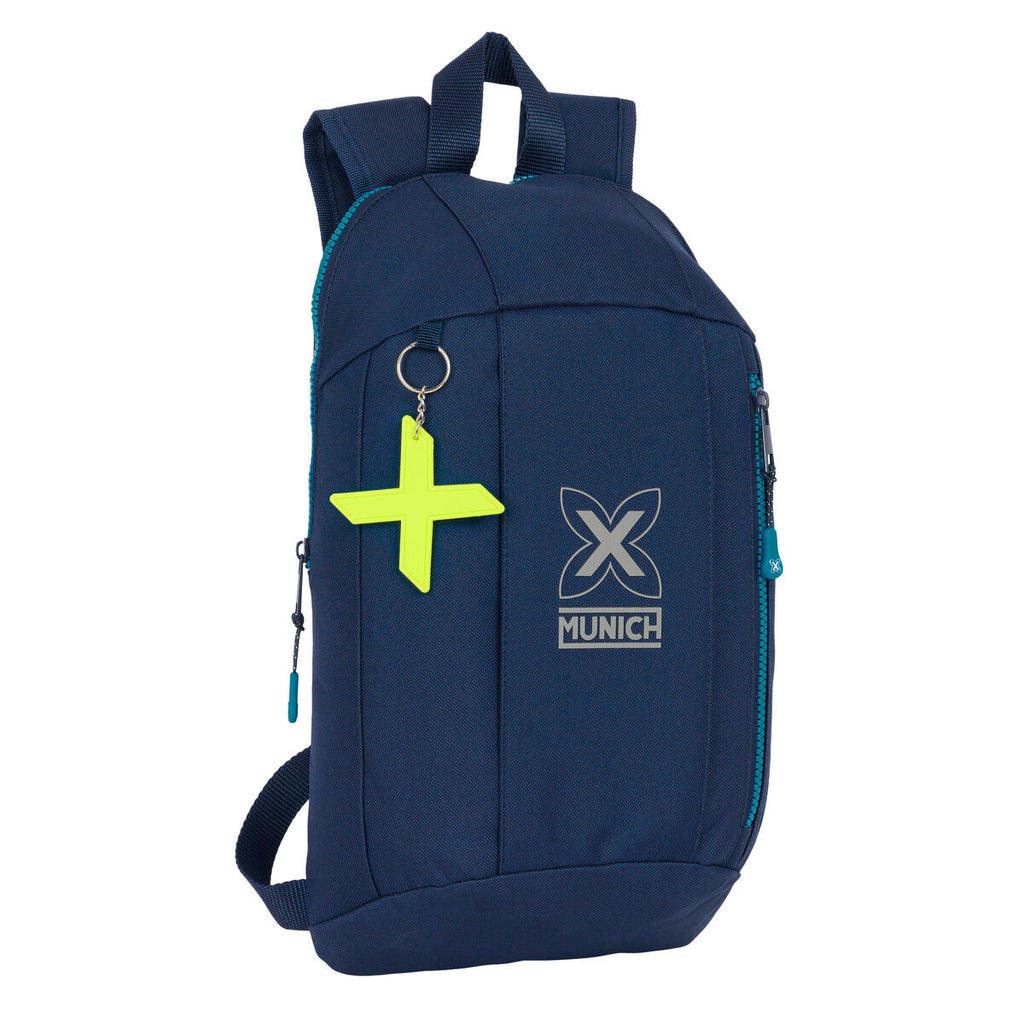 Rucksack Munich Nautic Marineblau 22 x 39 x 10 cm Mini