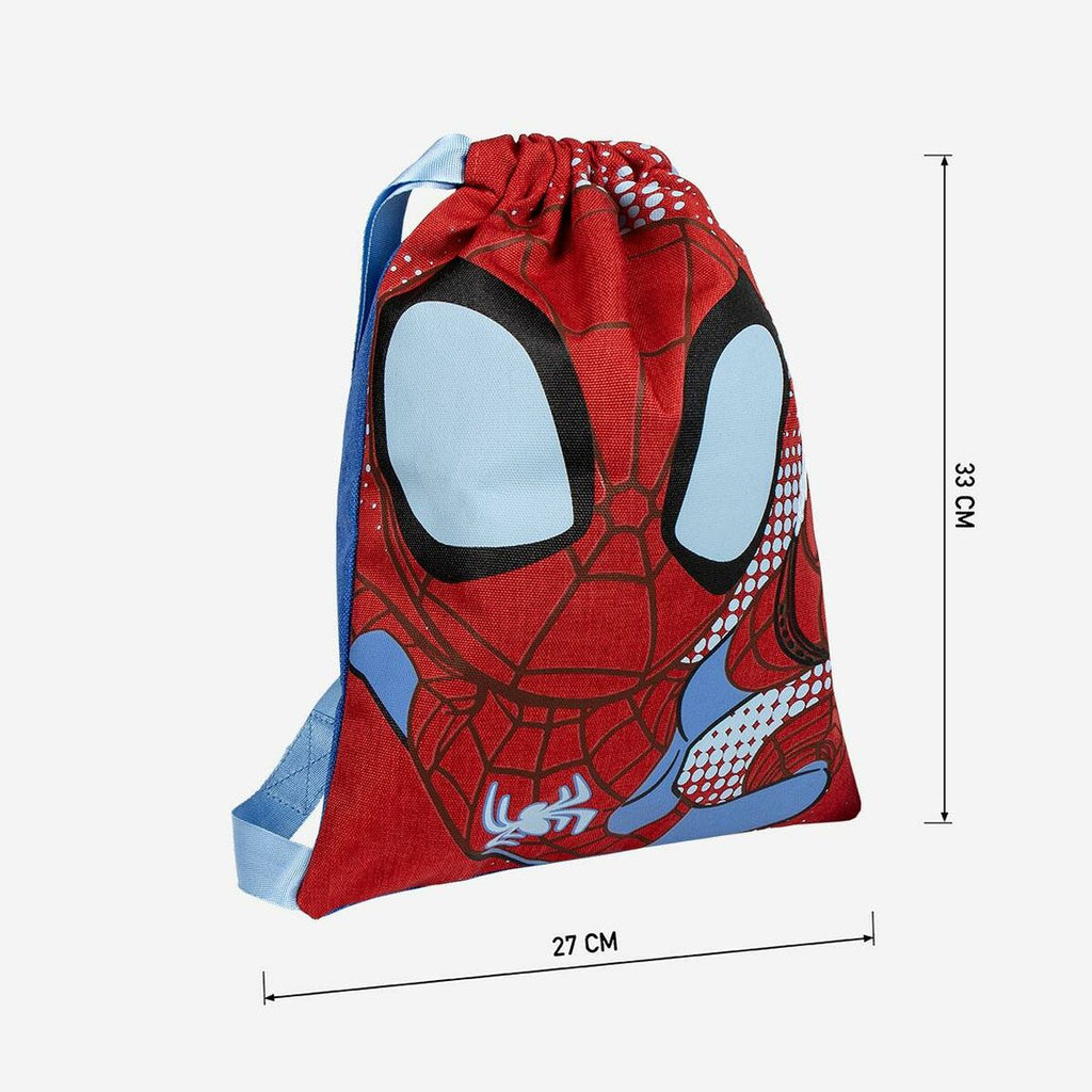 Rucksack für Kinder Spidey Rot 27 x 33 x 1 cm