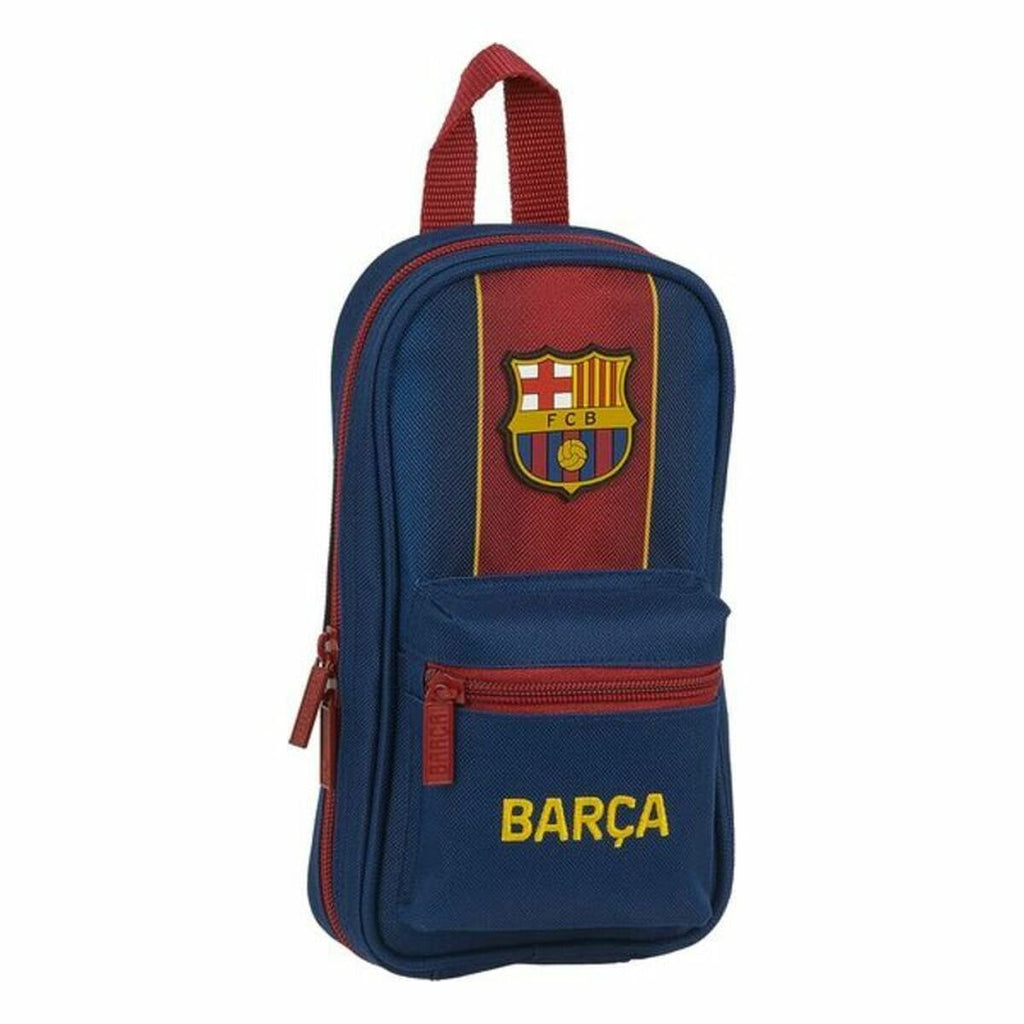 Rucksack mit Federtaschen F.C. Barcelona 20/21 Granatrot Marineblau (33 Stücke)