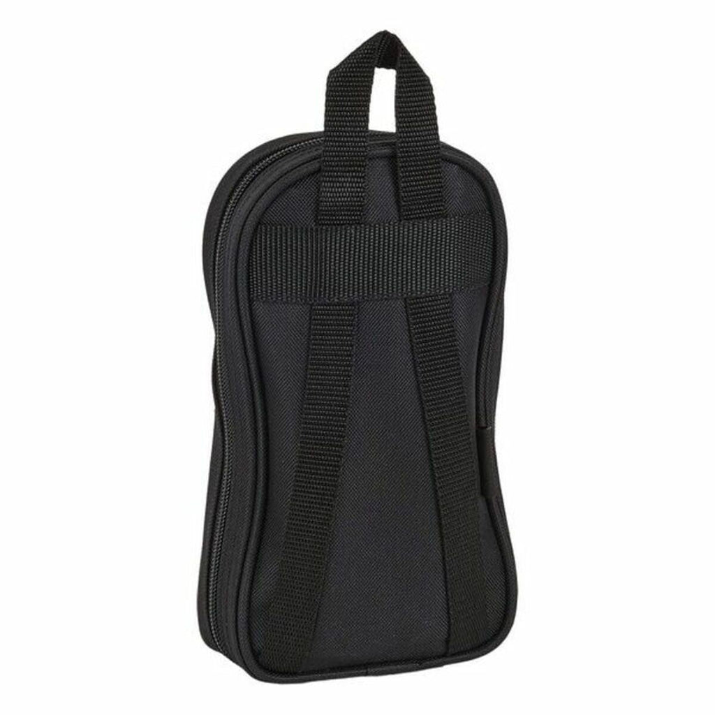 Rucksack mit Federtaschen F.C. Barcelona Schwarz (33 Stücke)