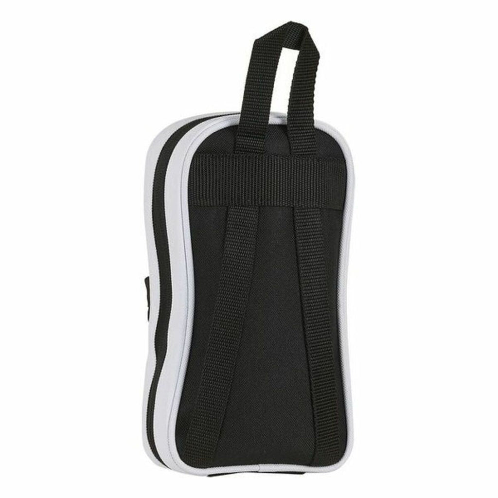 Rucksack mit Federtaschen Real Madrid C.F. 20/21 Weiß Schwarz 12 x 23 x 5 cm