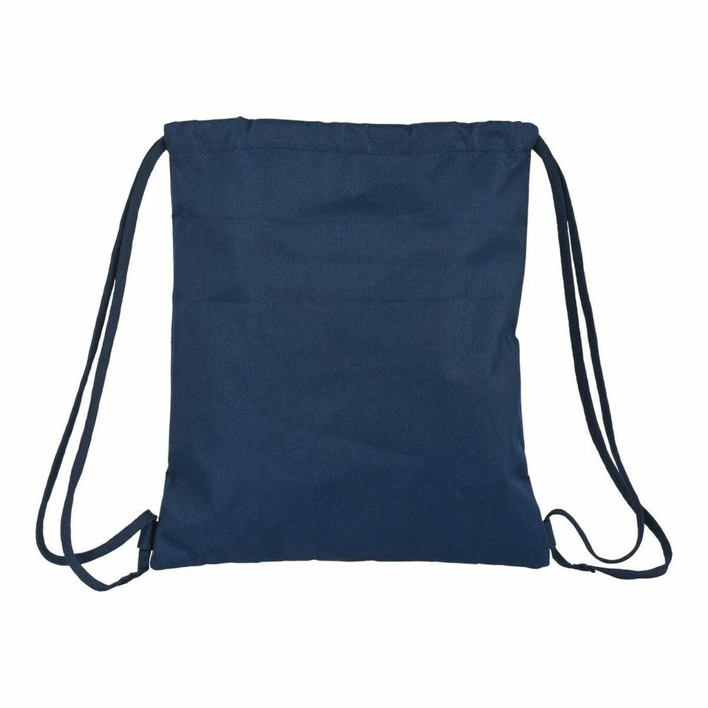 Rucksacktasche mit Bändern Harry Potter Marineblau 35 x 1 x 40 cm