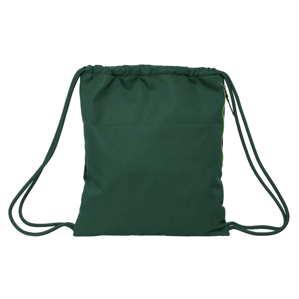 Rucksacktasche mit Bändern Real Betis Balompié grün 35 x 40 x 1 cm