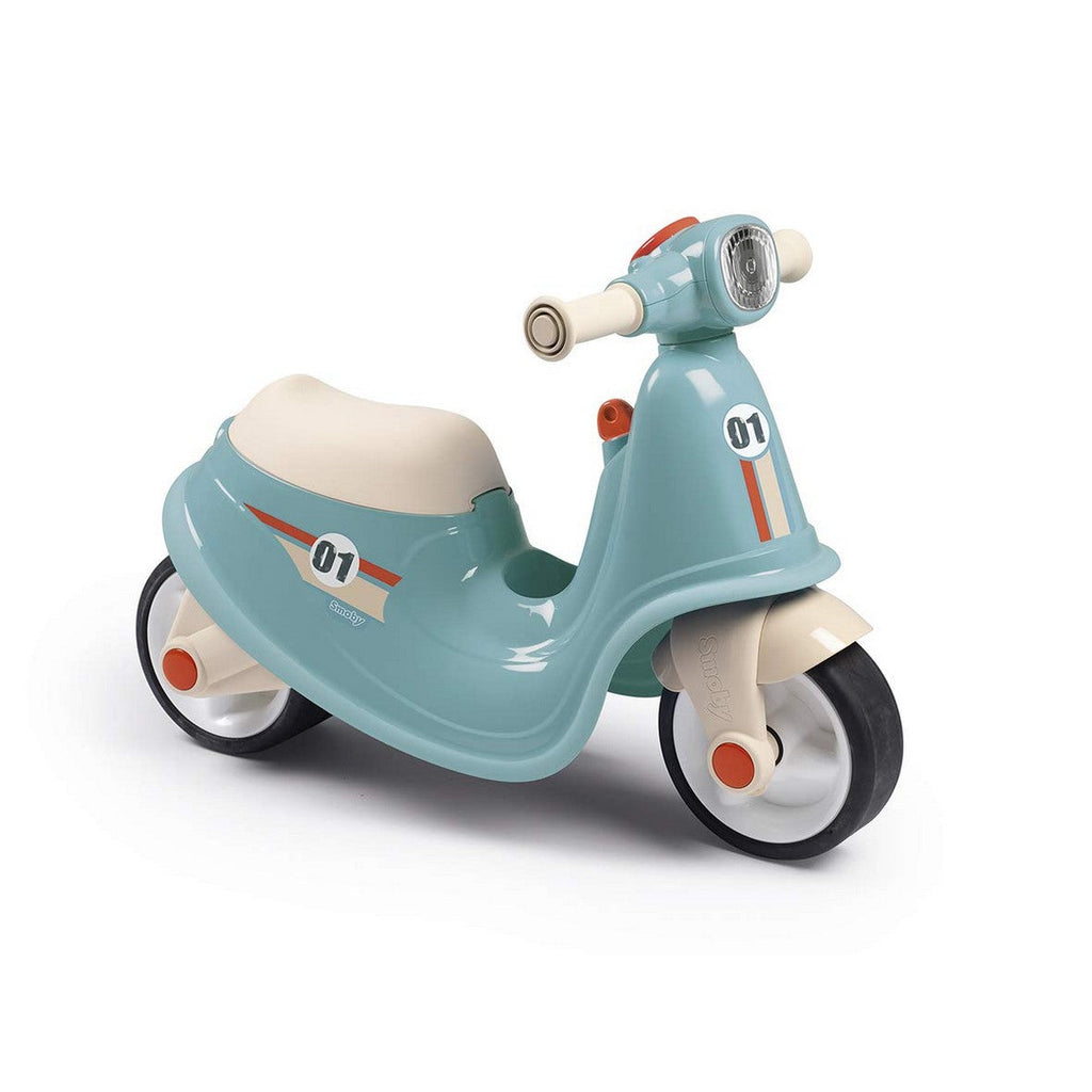 Rutschauto Smoby Kinderroller Blau Motorrad