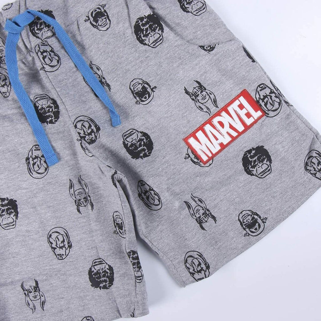 Kinderkleidung Set The Avengers Grau Blau