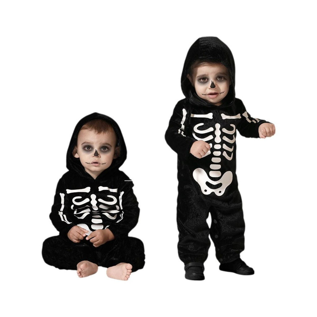 Verkleidung für Babys Skelett + 24 Monate