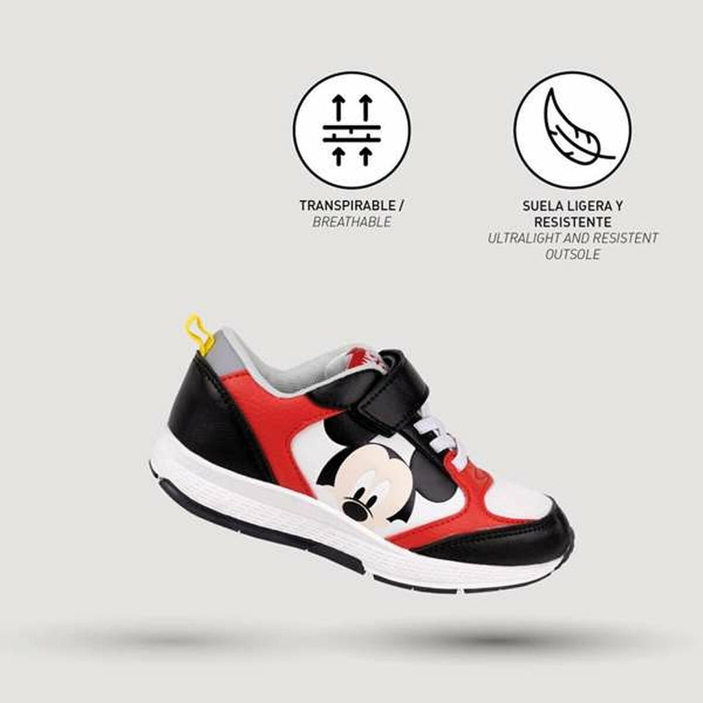 Kinder Sportschuhe Mickey Mouse Rot