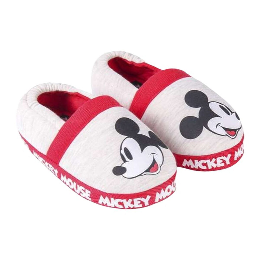 Hausschuhe Mickey Mouse Hellgrau 30-31