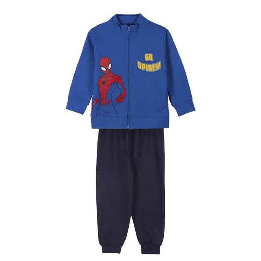 Kinder-Trainingsanzug Spider-Man Blau 4 Jahre