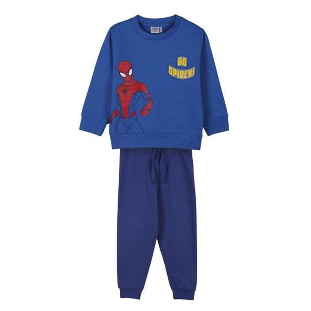 Kinder-Trainingsanzug Spider-Man Blau 8 Jahre