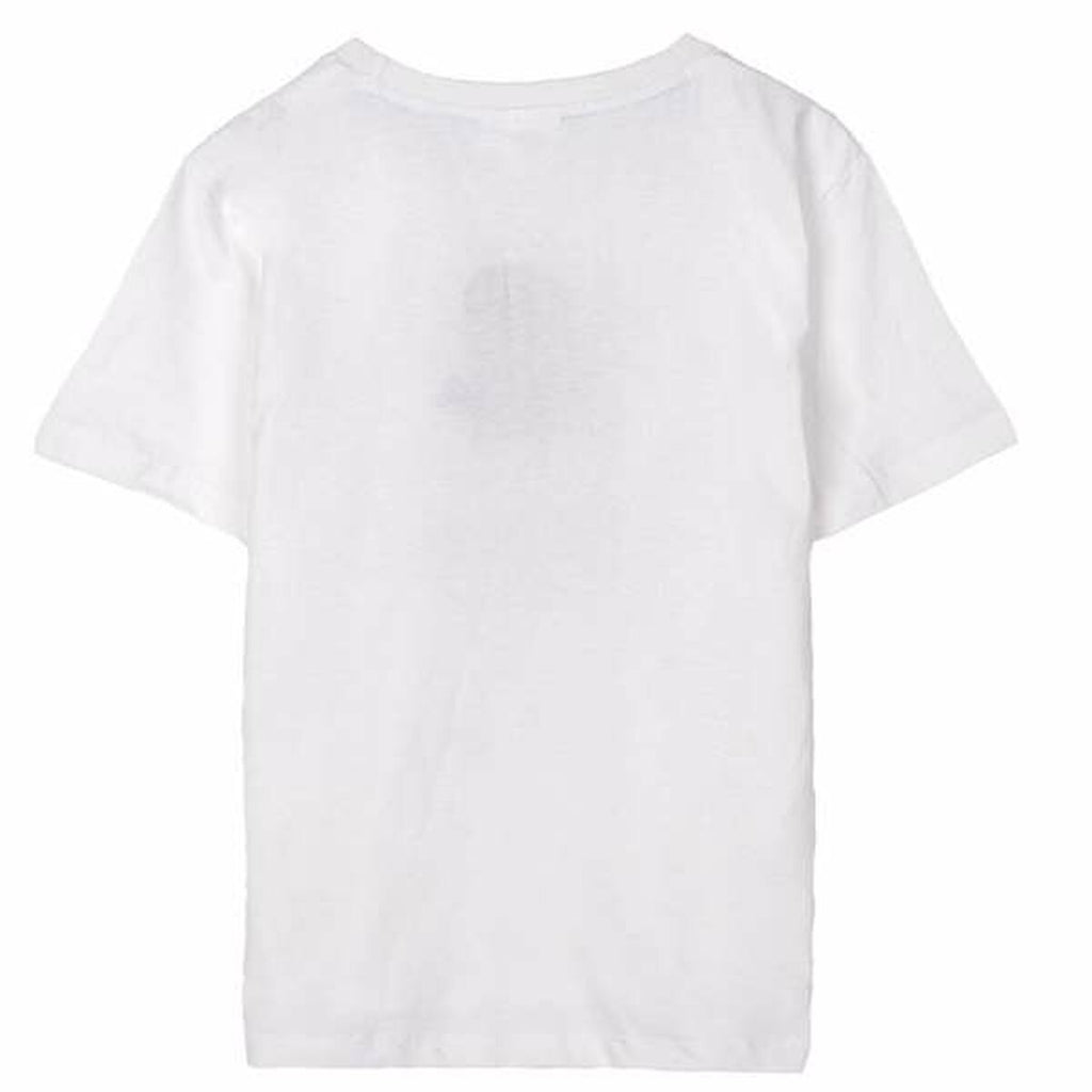 Kurzarm-T-Shirt für Kinder Stitch Weiß