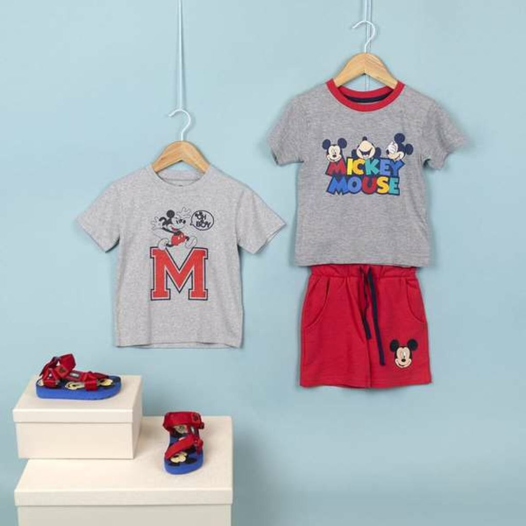 Bekleidungs-Set Mickey Mouse Grau