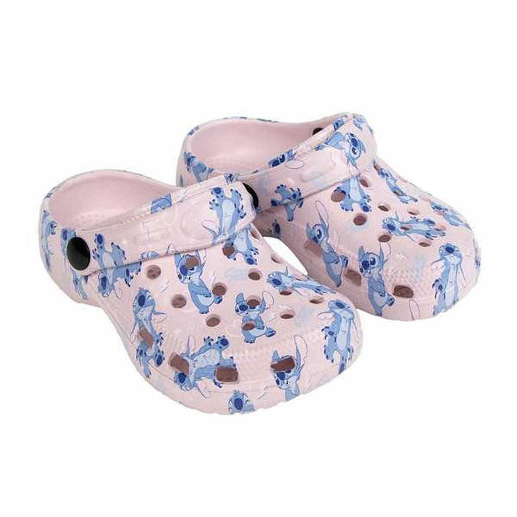 Holzschuhe Stitch Rosa