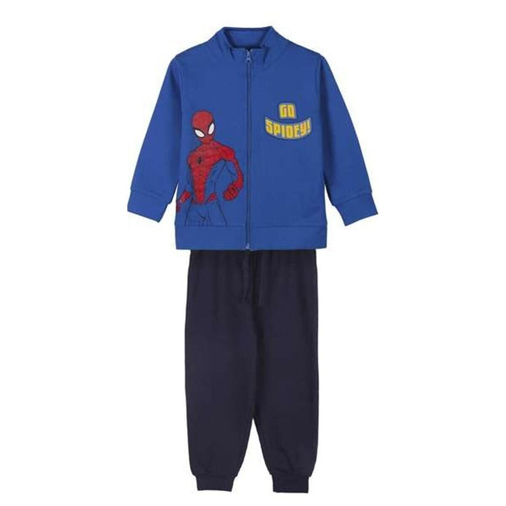 Kinder-Trainingsanzug Spider-Man Blau 8 Jahre