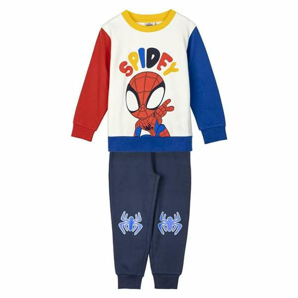 Kinder-Trainingsanzug Spider-Man Bunt