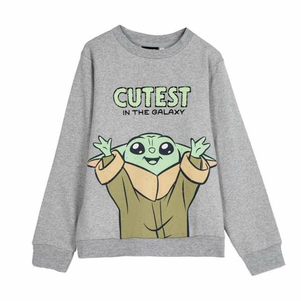 Jungen Sweater ohne Kapuze The Mandalorian Beige