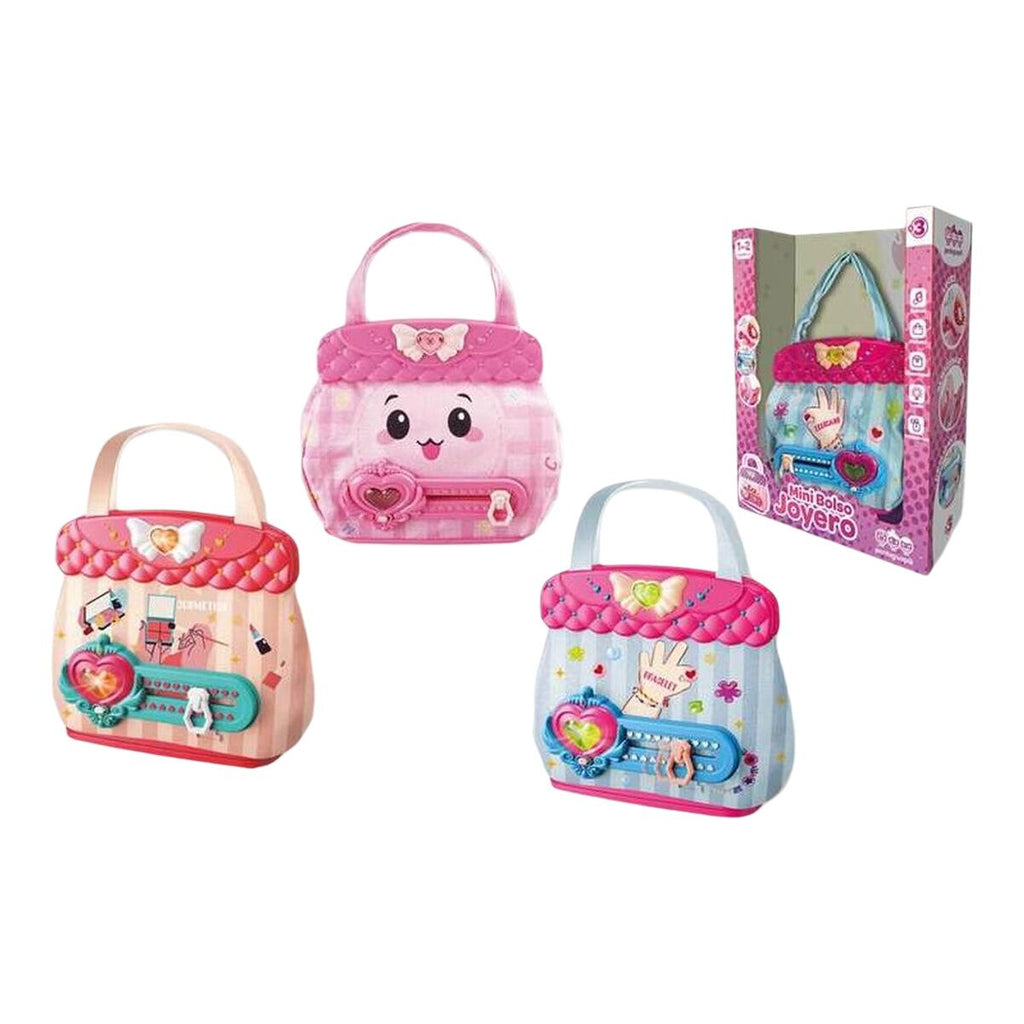 Handtasche Blau Rosa 19 x 26 x 24 cm