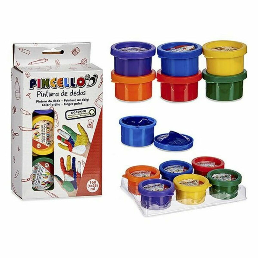 Malerei-Set Finger 12 Stück