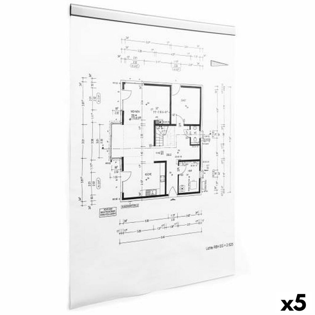 Klemme Durable Durafix Rail Selbstklebend Plattenspeicher Silberfarben (5 Stück)