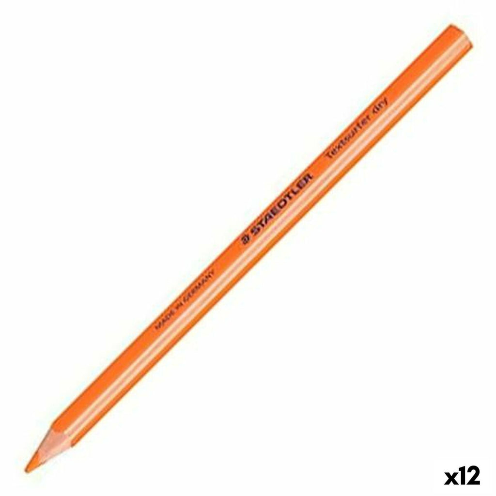 Textmarker Staedtler Bleistift Orange (12 Stück)