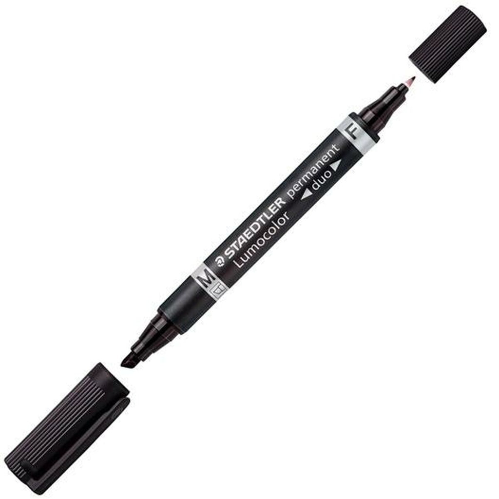 Dauermarker Staedtler Lumocolor 348 Schwarz (10 Stück)