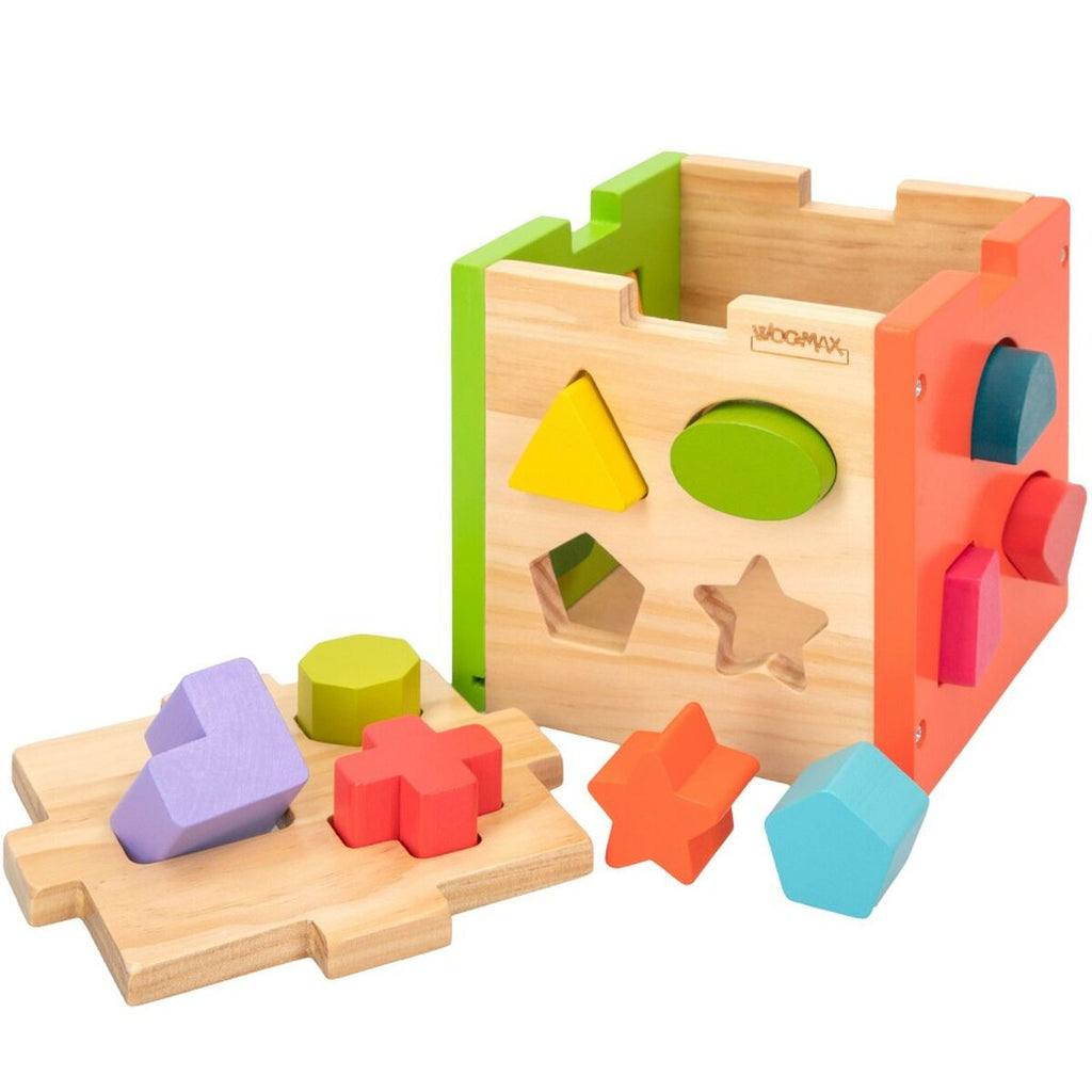 Kinder Puzzle aus Holz Woomax 15 x 15 x 15 cm (6 Stück)