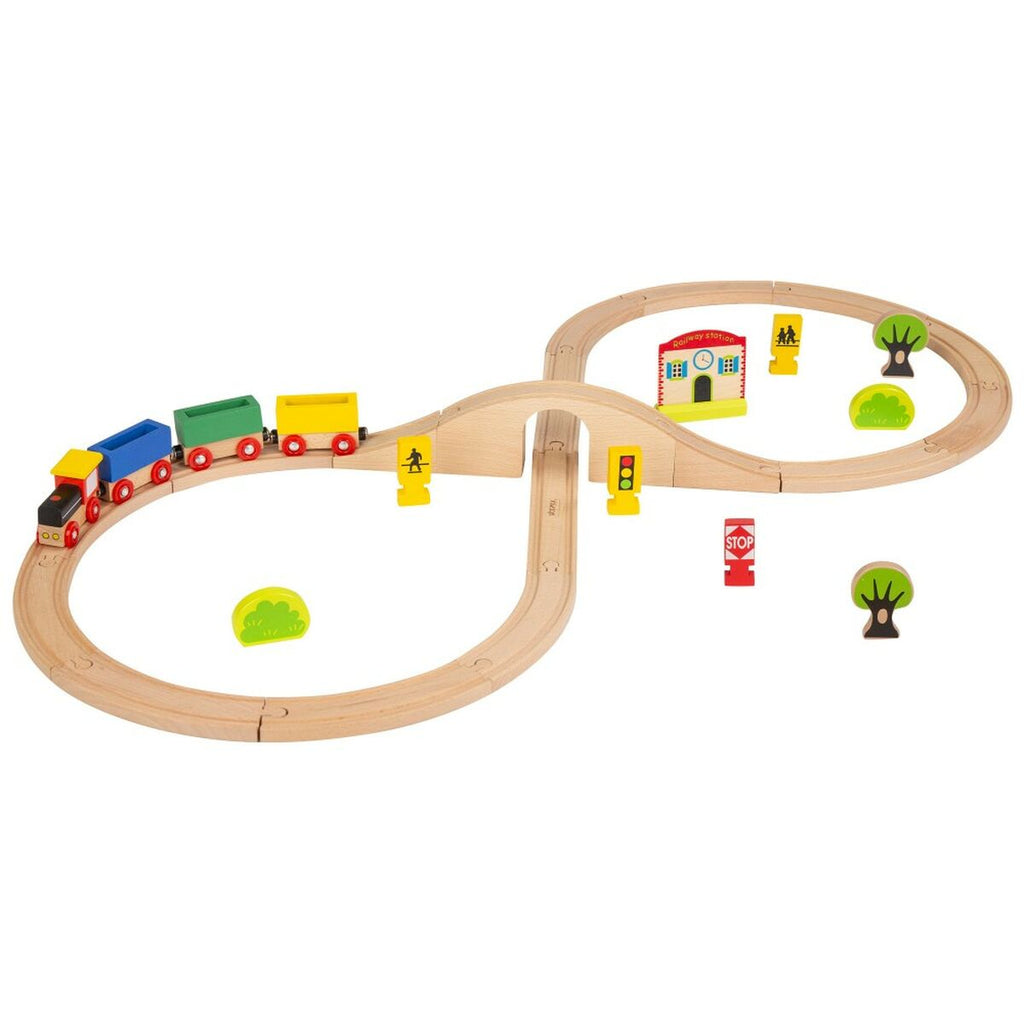 Spielset Fahrzeuge Woomax 30 Stücke 4 Stück 100 x 8 x 45 cm