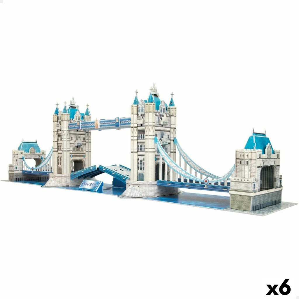 3D Puzzle Colorbaby Tower Bridge 120 Stücke 77,5 x 23 x 18 cm (6 Stück)