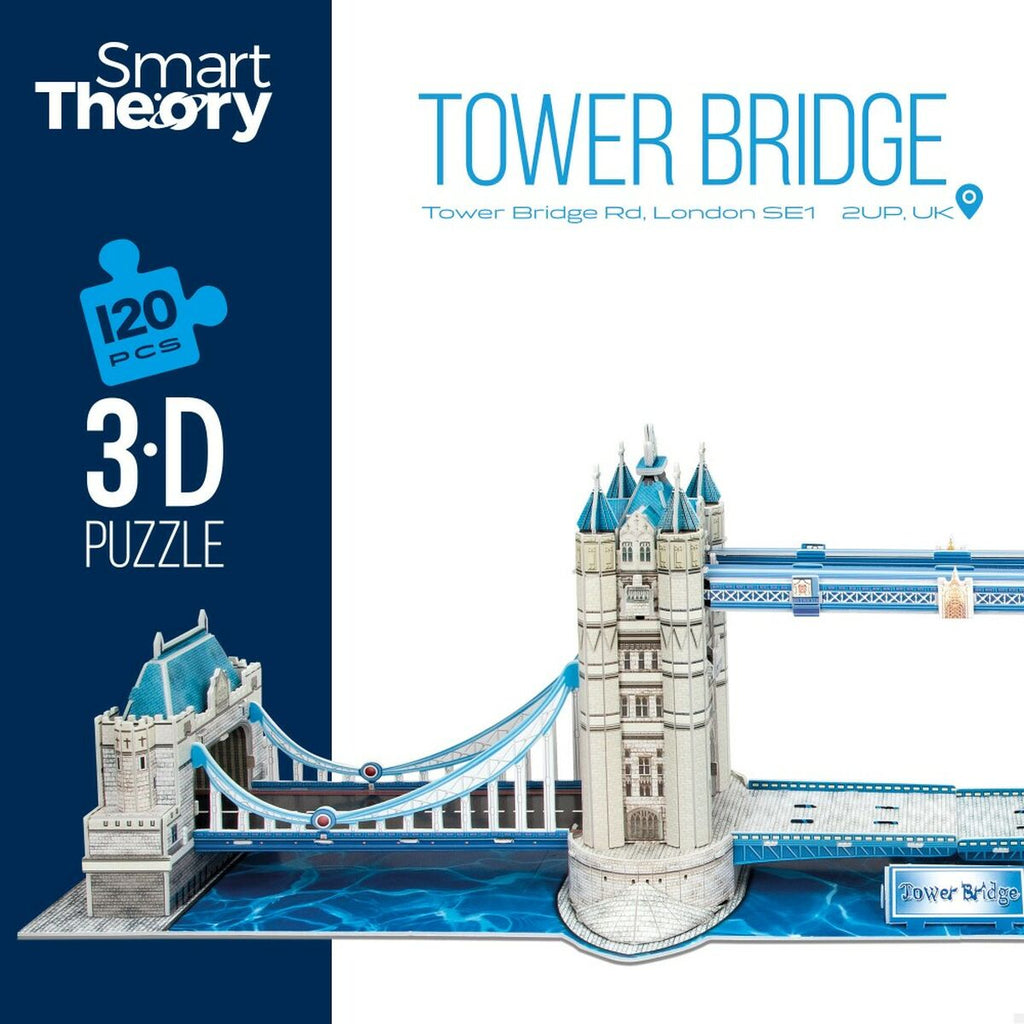 3D Puzzle Colorbaby Tower Bridge 120 Stücke 77,5 x 23 x 18 cm (6 Stück)