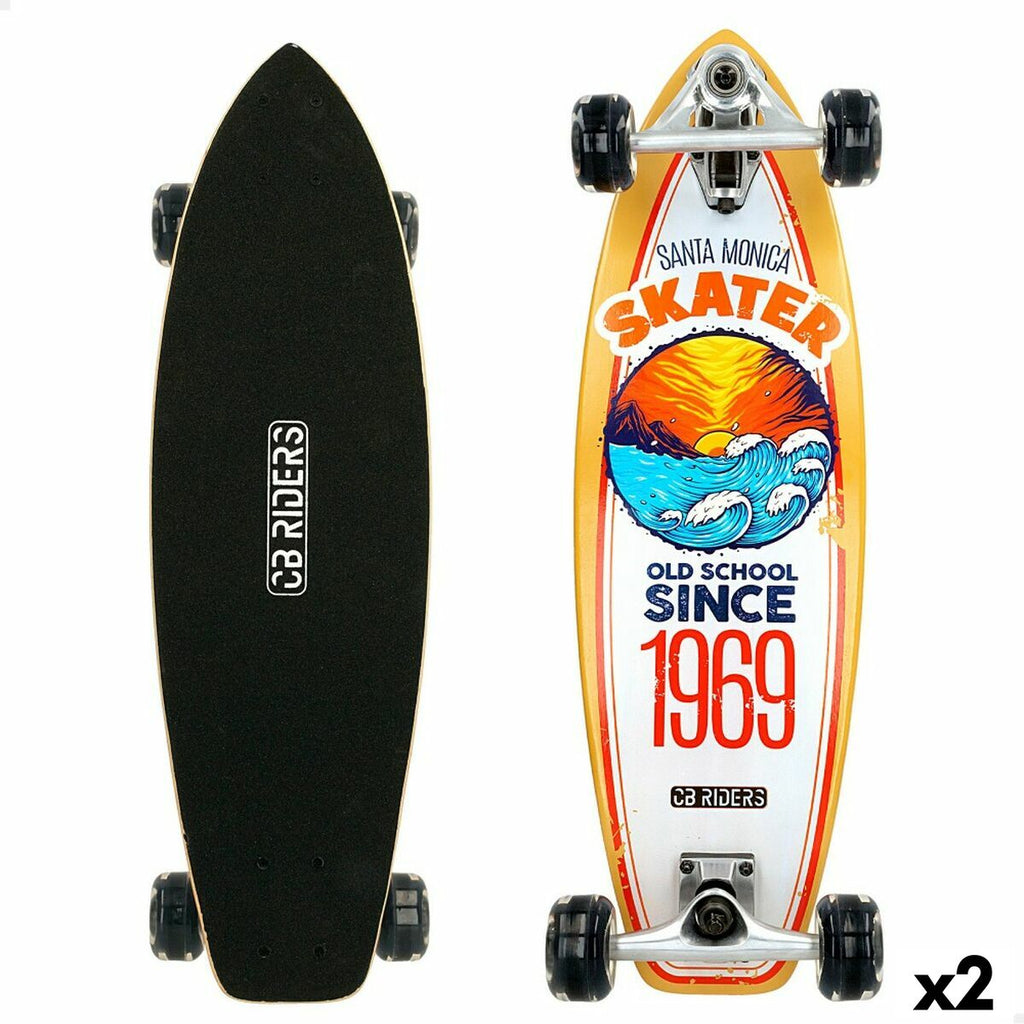 Skateboard Colorbaby 1969 surfero (2 Stück)