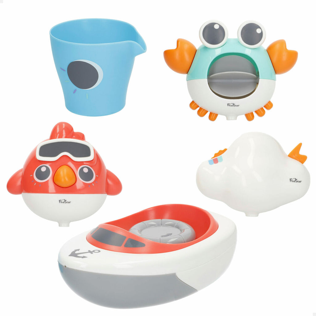Spielzeug für das Badezimmer Colorbaby 16 x 6,5 x 9 cm 6 Stück