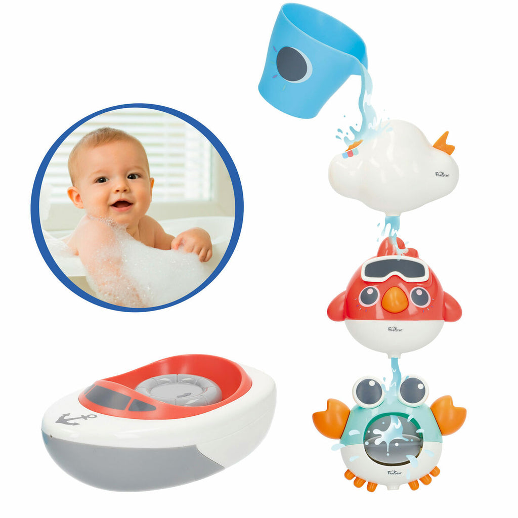 Spielzeug für das Badezimmer Colorbaby 16 x 6,5 x 9 cm 6 Stück